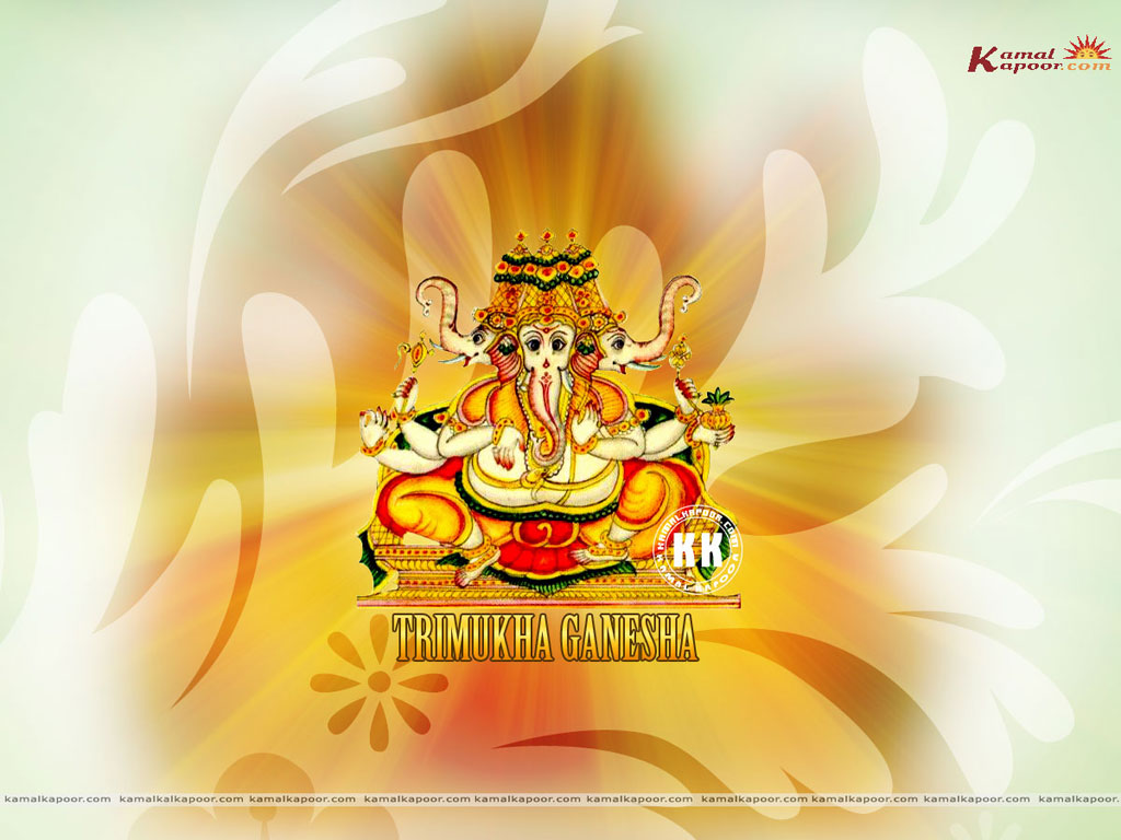 Forms of Ganesha Wallpaper